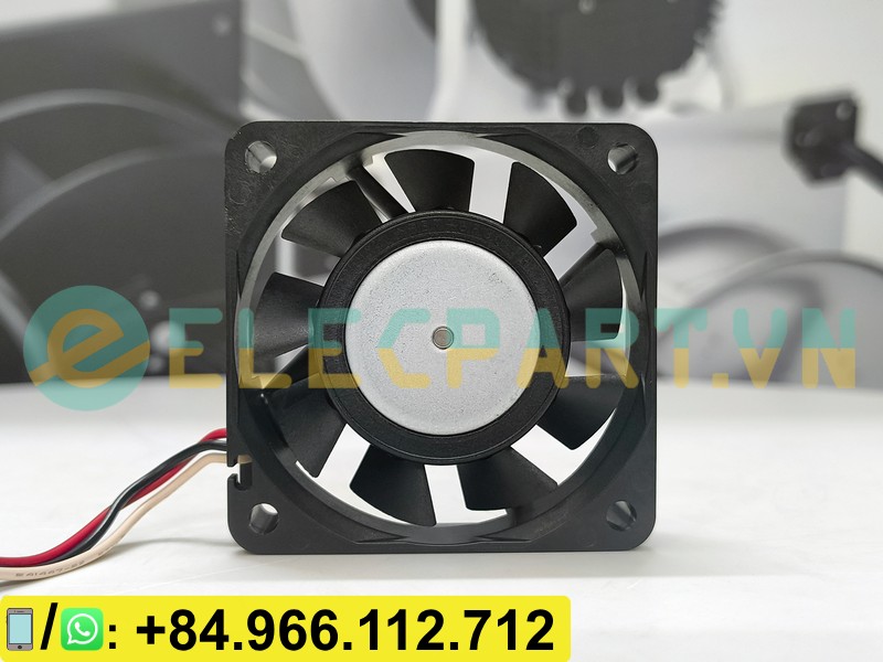 Quạt tản nhiệt SANYO DENKI 9WF0624H7D04, 24VDC, 60x60x15mm
