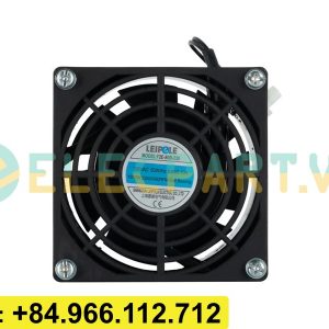 Quạt tản nhiệt LEIPOLE F2E-80B-230, 230VAC, 80x80x38mm