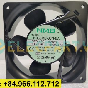 Quạt tản nhiệt NMB 11938MB-B0N-EA, 200VAC, 120x120x38mm