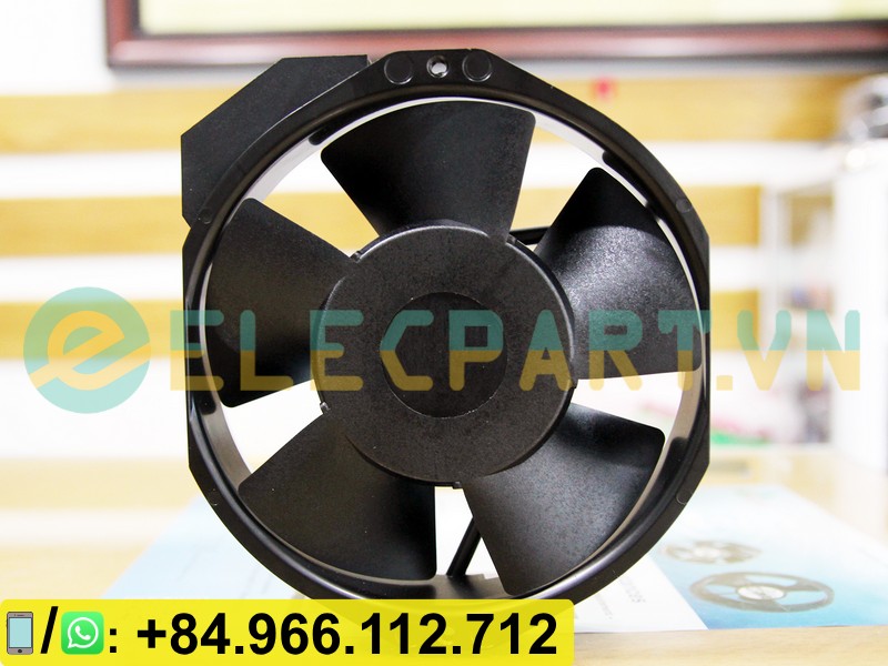 Quạt tản nhiệt NMB 15038PB-B2L-EP, 220VAC, 172x150x38mm