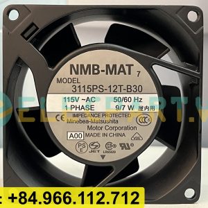Quạt tản nhiệt NMB 3115PS-12T-B30, 115VAC, 80x80x38mm