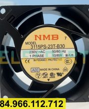 Quạt tản nhiệt NMB 3115PS-23T-B30, 230VAC, 80x80x38mm