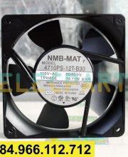 Quạt tản nhiệt NMB 4710PS-12T-B30, 115VAC, 120x120x25mm