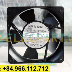 Quạt tản nhiệt NMB 4710PS-12T-B30, 115VAC, 120x120x25mm