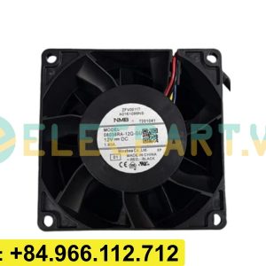 Quạt tản nhiệt NMB 08038RA-12Q-GU, 12VDC, 80x80x38mm