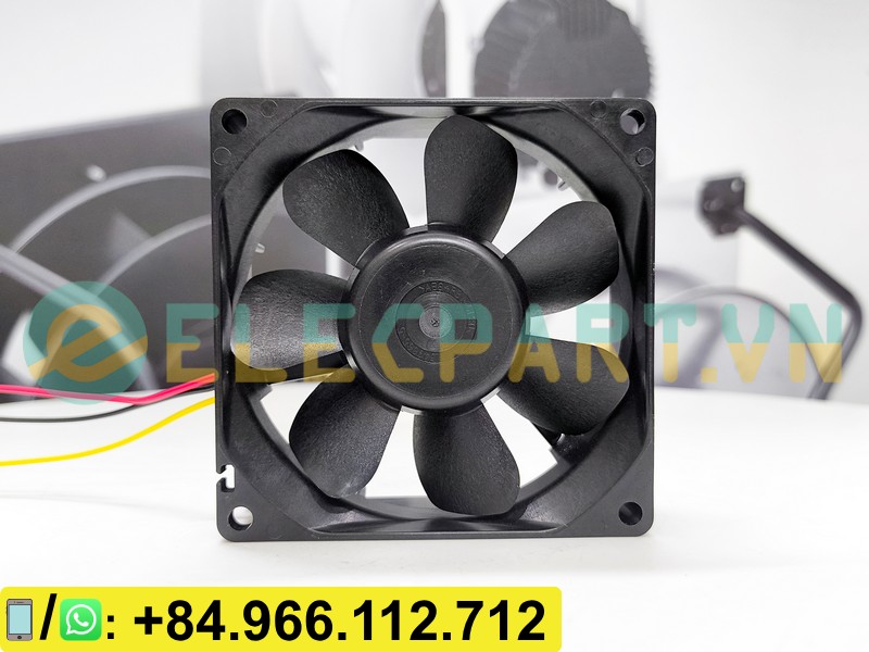 Quạt tản nhiệt SANYO DENKI 9A0824G401, 24VDC, 80x80x25mm