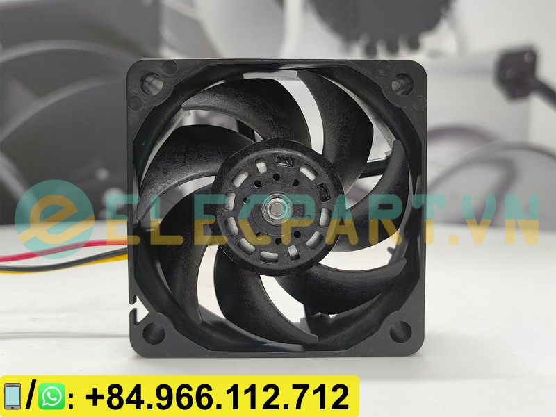 Quạt tản nhiệt SANYO DENKI 9RA0648J4001, 48VDC, 60x60x25mm