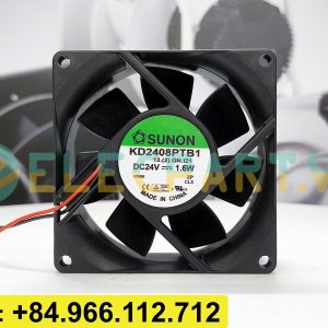 Quạt tản nhiệt SUNON KD2408PTB1, 24VDC, 80x80x25mm