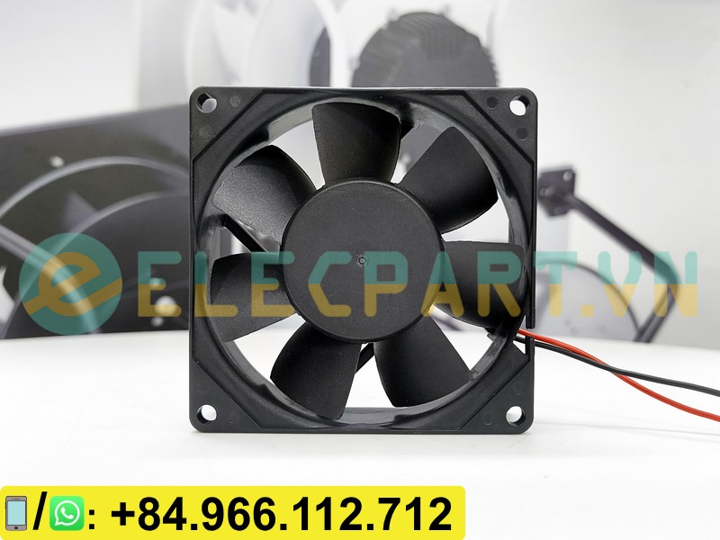 Quạt tản nhiệt SUNON KD2408PTB1, 24VDC, 80x80x25mm