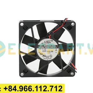 Quạt tản nhiệt ADDA AD0812MB-D71, 12VDC, 80x80x15mm