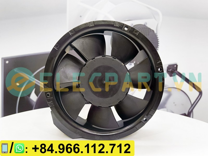 Quạt tản nhiệt EBMPAPST 6224NM, 24VDC, 172x51mm